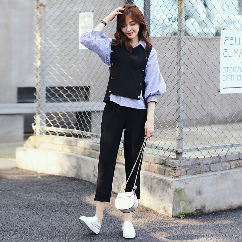 天呐!老婆穿上今年流行的小香风套装，年轻又好看，美若天仙