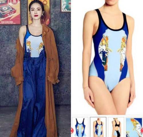 蔡依林两千多的泳衣当背心穿，网友；你舒服吗
