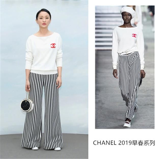 43岁周迅穿露肩连衣裙美出新高度，像她这样穿，你也能越活越精致