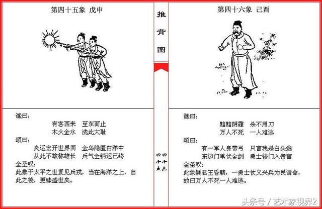中国古代第一预言奇书的《推背图》(金圣叹