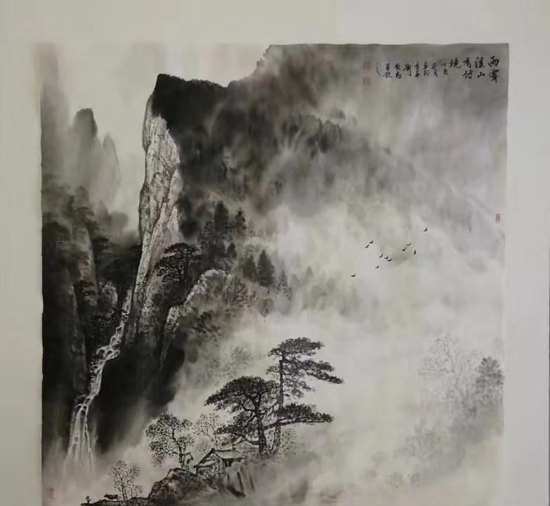  「建国」建国70周年重点推荐艺术家刘国志国画作品欣赏