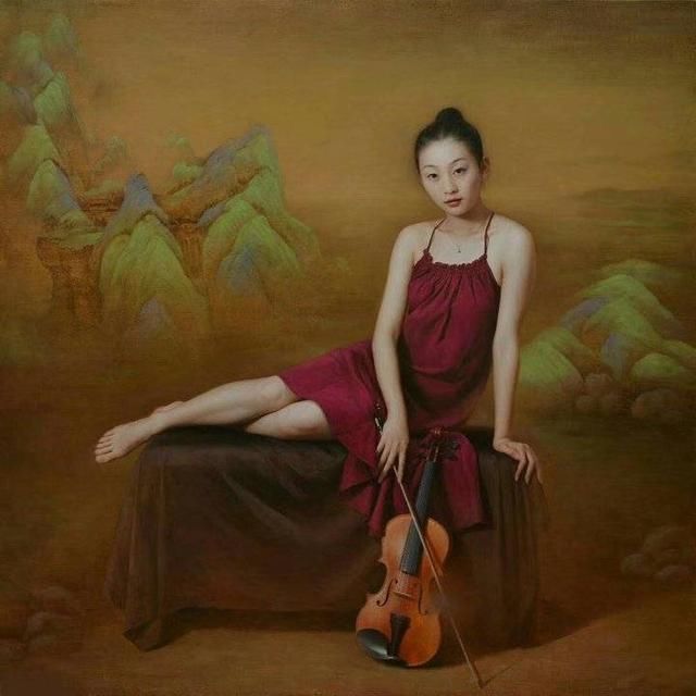  高清：朋友这油画给整的，简直就是活脱脱的高清照片啊（图片集