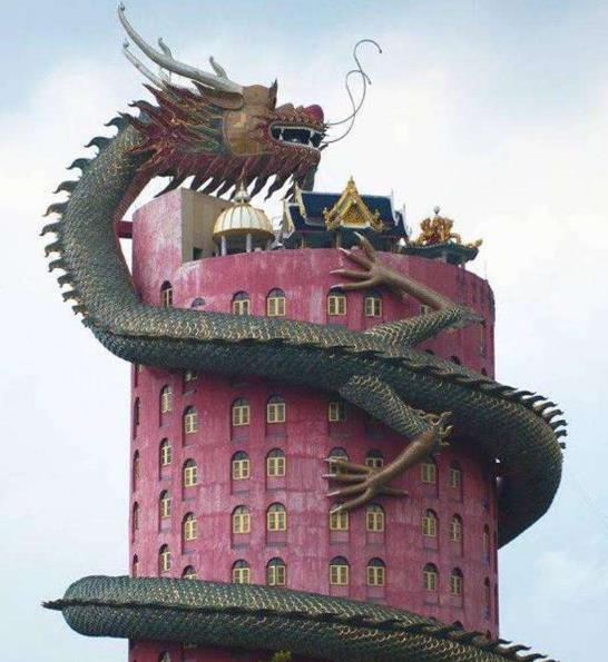 被巨龙缠绕的“神秘”寺庙:拒绝成为旅游景点,建造历史仍是谜!