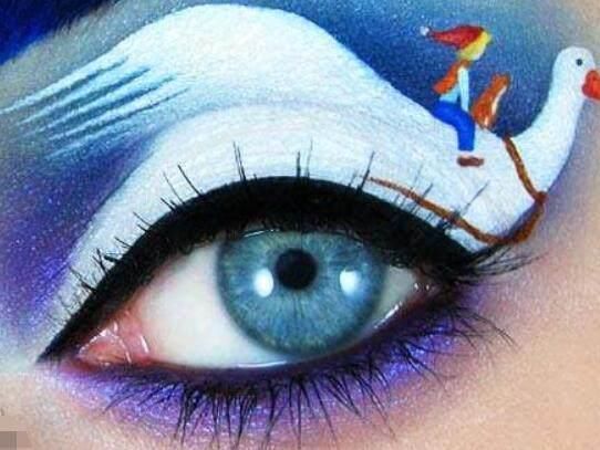 心理测试:4种眼妆，你最受不了哪种?测你隐藏最深的天赋是啥!