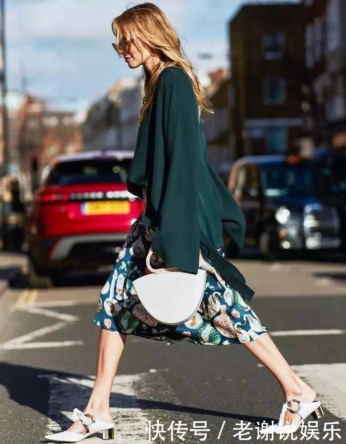 『乐福鞋』今年流行的女鞋搭配法,好看又百搭,平底好穿不累脚