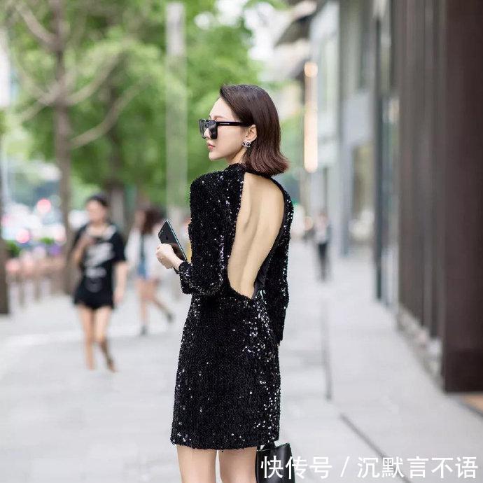  『露背设计』时尚的穿搭让我们成为街上最靓的妞