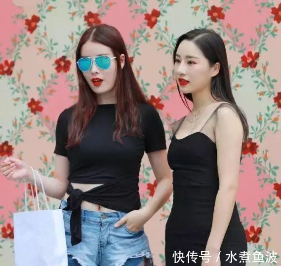  女性：年轻美女街拍身材微胖的女性穿，穿出不一样的美