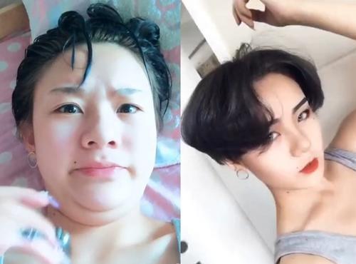 妆前vs妆后，整容也不过如此 网友：一瓶卸妆水，照亮你的美