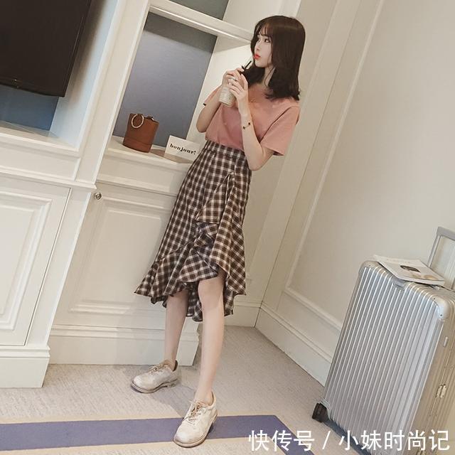半身裙@春天独宠气质半身裙,百搭出不同花样的魅力造型