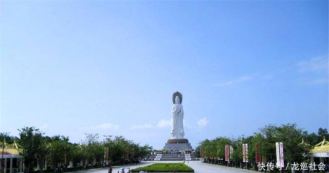 这座观音雕像花费8亿，建造6年才全部完成，飞机看到都要绕道