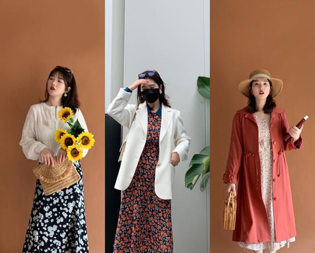  #碎花裙#不会穿衣打扮的,这27套裤子穿搭,照着学,也能穿出时尚范!