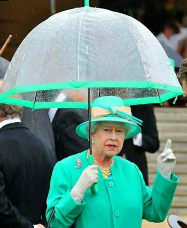 英国女王的“任性又可爱”的强迫症:雨伞和服装必须同色系!