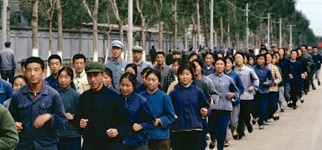 七十年代老照片，劳动人民光荣的年代