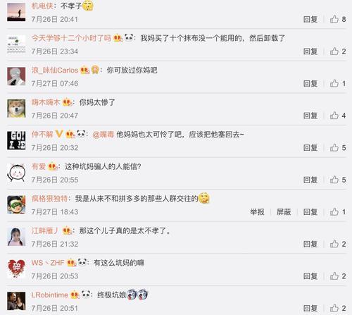 拼多多CEO黄峥自称其母从不用淘宝京东,网友调侃:连亲妈都骗?