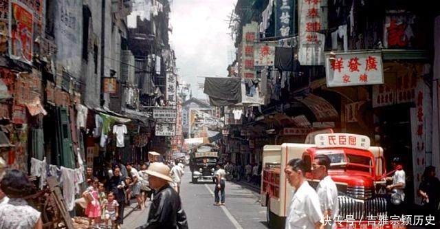 五十年代初香港的特色街道,你肯定没有见过吧