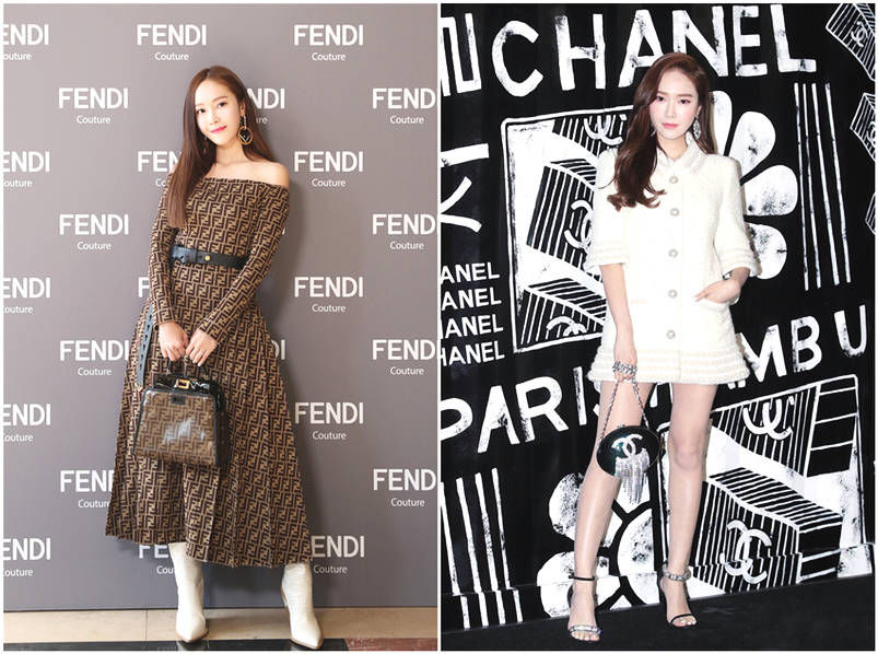 女星穿透视裙走楼梯小心翼翼