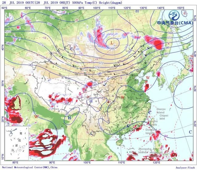 注意局部暴雨，山东又被绕开？南海扰动出现，7号台风或要来了