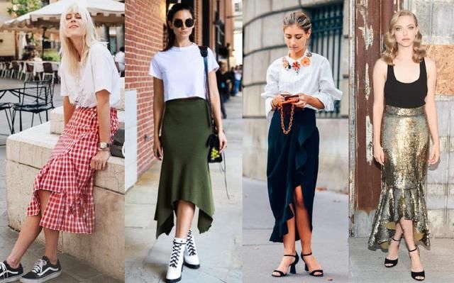 今年这四条裙子太流行了，36套造型，不愁夏天没得穿啦