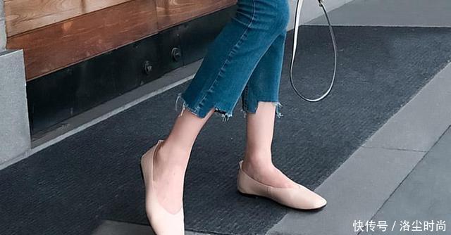 原来穿平底鞋也可以显高，这么多年误会了
