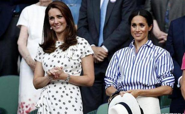 梅根凯特两大王妃同框，穿搭风格迥异，到底谁才是“最佳王妃”？