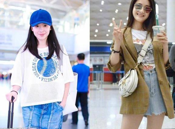 董洁年近40又怎样?穿短裤看腿只有18,21岁张雪迎都做不到