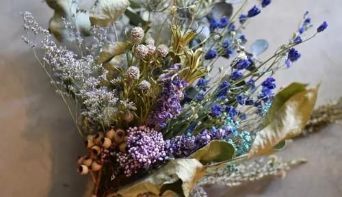 手工@DIY手工制作:用干花做的花艺作品,比鲜花还美!