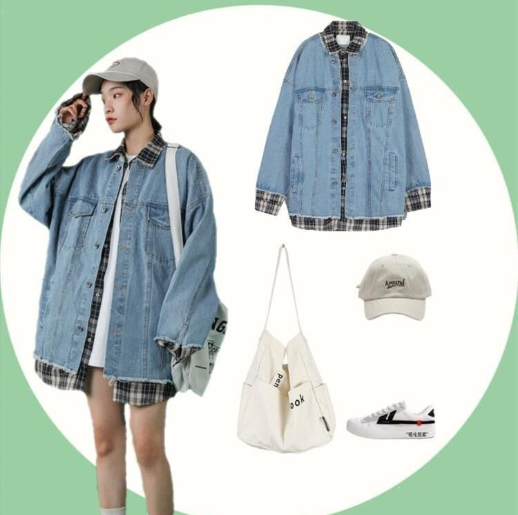  「上课」牛仔连衣裙搭配什么鞋好看 这样的look出街上课都很有范