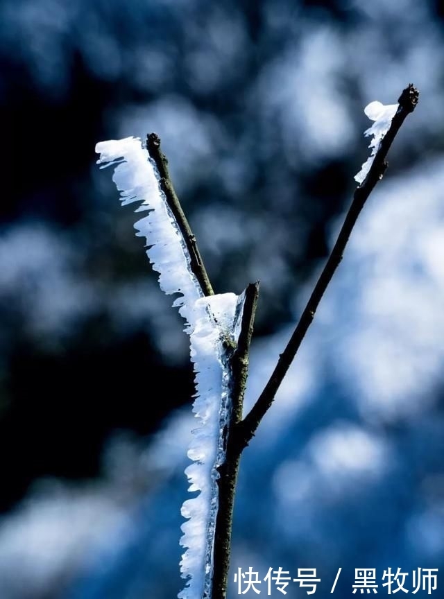 冰雪:灌阳风情:宝盖山的冰雪世界