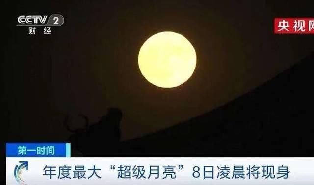  「今晚」今年最大“超级月亮”今晚现身！约吗？