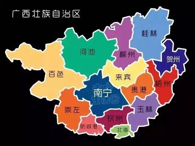 广西四个带州的地级市，综合实力一个比一个强悍！