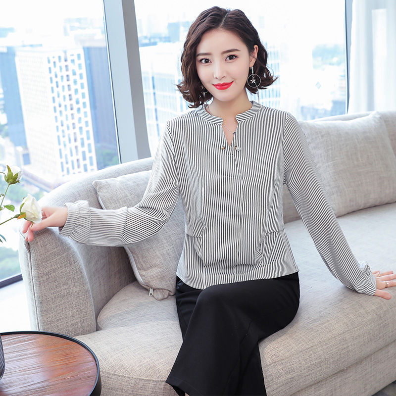 我天，太美了!比真丝还洋气的薄款小衫，显瘦洋气美到炸裂