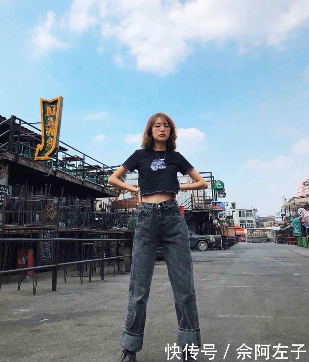 #就要#“穿大不穿小”out!现在就要这么穿,显腰细显腿长!