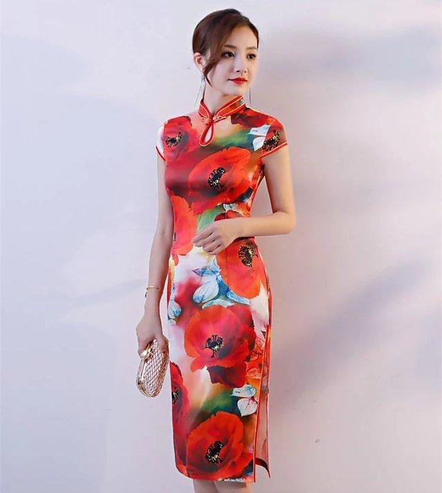 复古中国风旗袍，带你领略传统旗袍工艺！