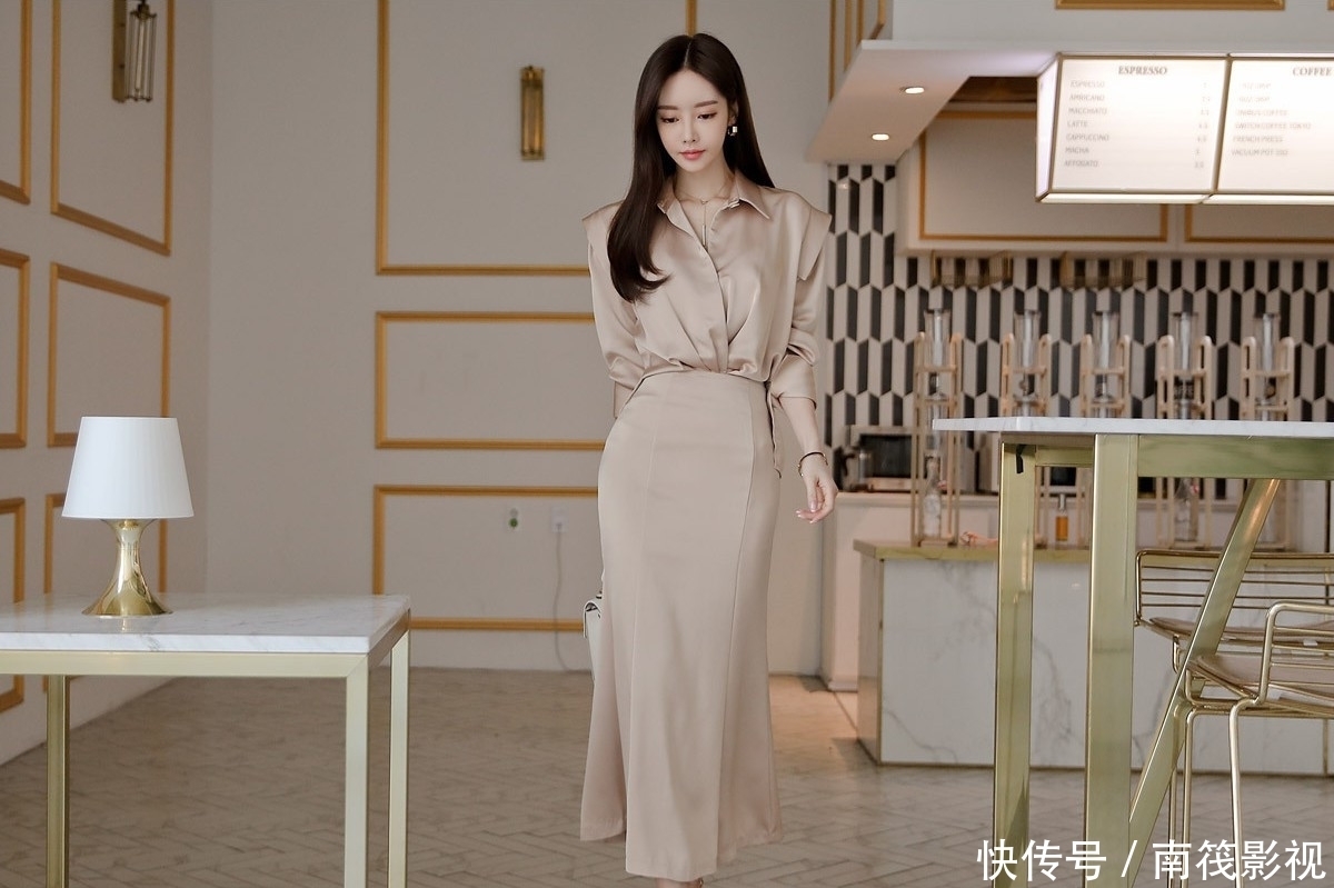  「衣裙」孙允珠-婉娴都市风丝滑衣裙鉴赏