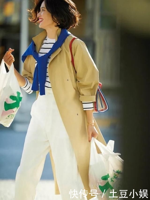 #针织衫#5件春季单品穿出15天的时尚搭配,优雅不重样