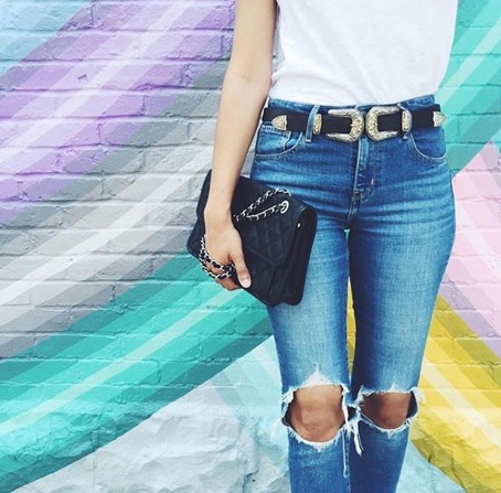 洋码头让你变身小腰精 维密天使同款腰带扎起来