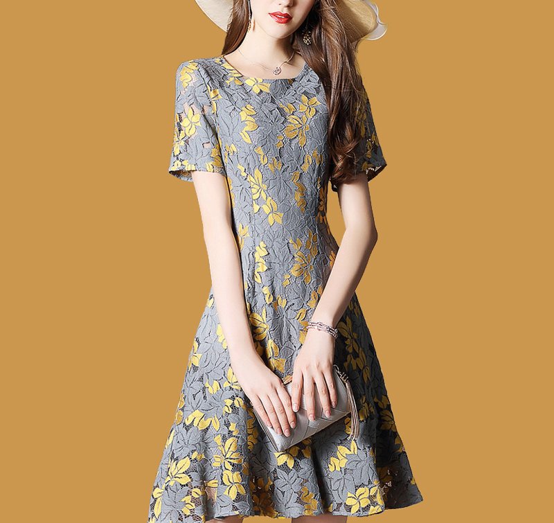 谁说女人穿裙子不性感了?看看这6款蕾丝裙，款款不贵美翻天了