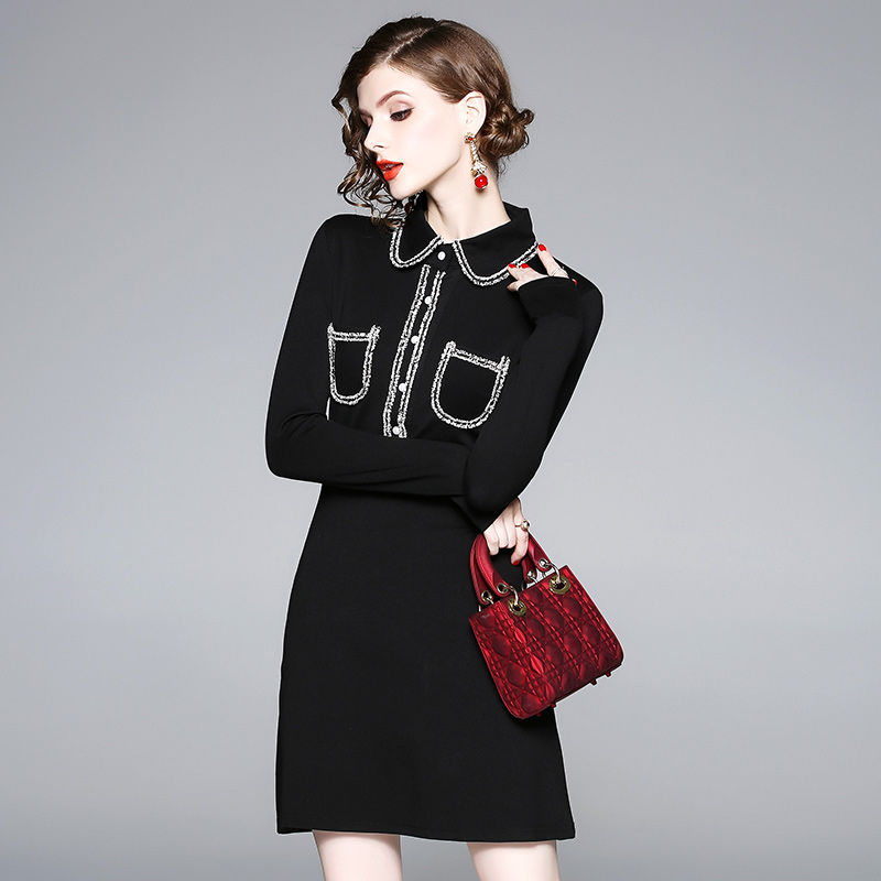 1米5的老婆，出门穿欧货连衣裙，时髦显高显嫩