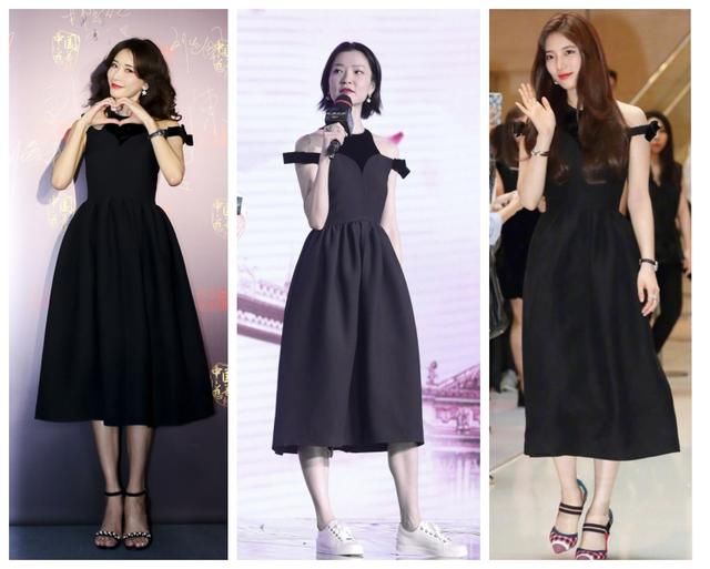这条裙子林志玲穿太甜，裴秀智太少女，看看杜鹃冷感美你可中意？