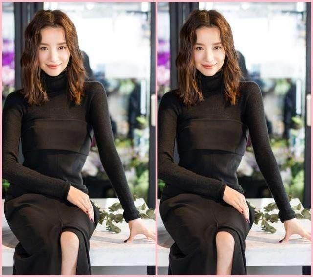 29岁阚清子撞上37岁董洁, 网友: 浓妆脸和素颜脸一目了然