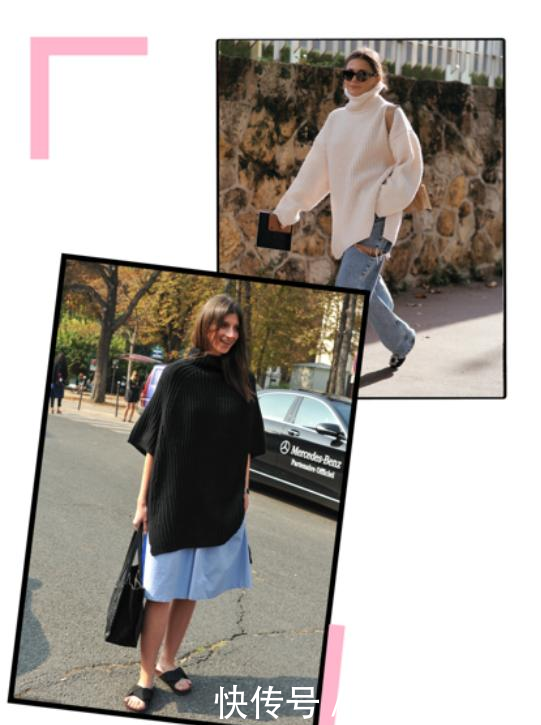 「搭配任何」“大敞领”没市场了,今年“高口领”正流行,春天穿着挺舒适