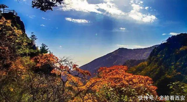 牛背梁 秋色迷人 你来与不来 它都是这么五彩斑斓