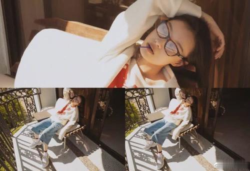 倪妮打扮随性素颜逛超市 推购物车挑零食满满少女感