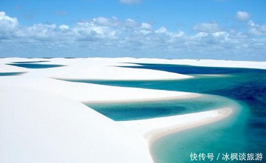 世界上最奇特的沙漠，沙漠中到处都是湖泊！网友：不可思议