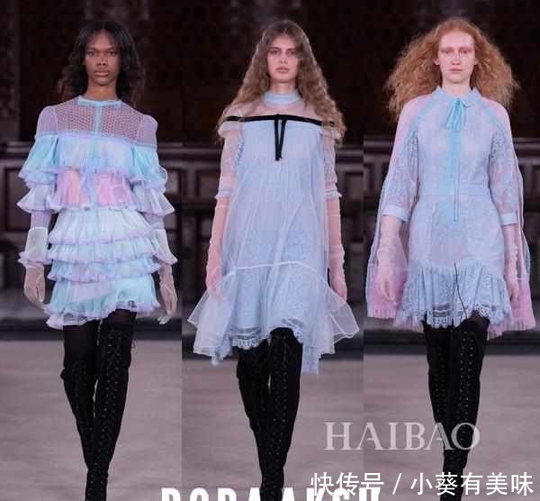 「呈现」BORA AKSU 2020秋冬系列于伦敦时装周绝美呈现,自由与浪漫共存