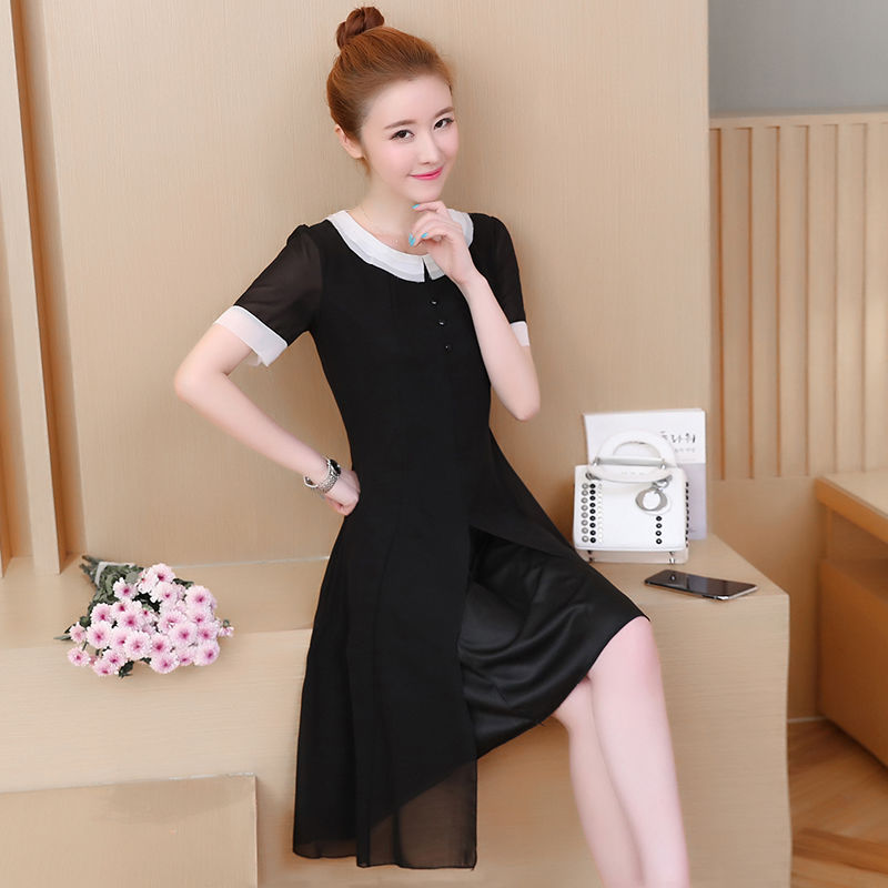 女人再穷也要有一款上档次的连衣裙，时髦长裙，穿上美足一夏季