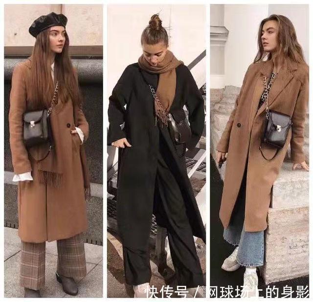  #一席之地#女人春天穿出保暖和轻盈，大衣占据她们衣柜，一席之地