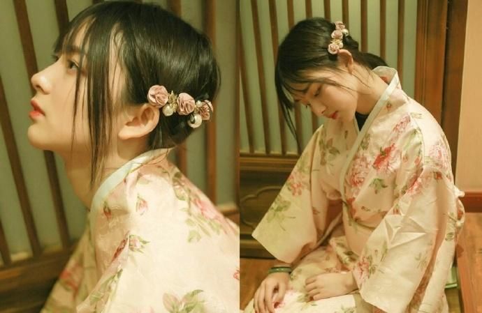娇嫩和服妹子温婉性感甜美写真图片