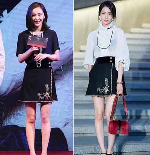 杨幂撞衫凯特王妃同一件衣服, 却穿出两种截然不同的风格
