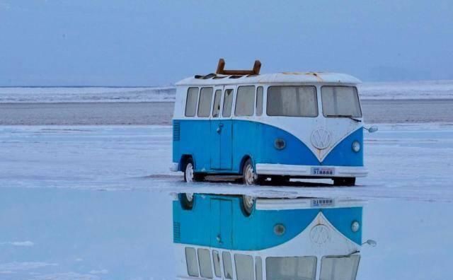 中国新疆最美的盐湖之一 不输茶卡盐湖 更被称为新疆的马尔代夫